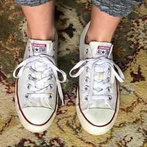 white low top allstar converse